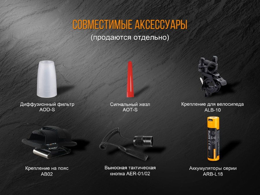 Fenix Фонарь карманный многофункциональный Fenix PD35 V2.0 Cree XP-L HI V3 LED