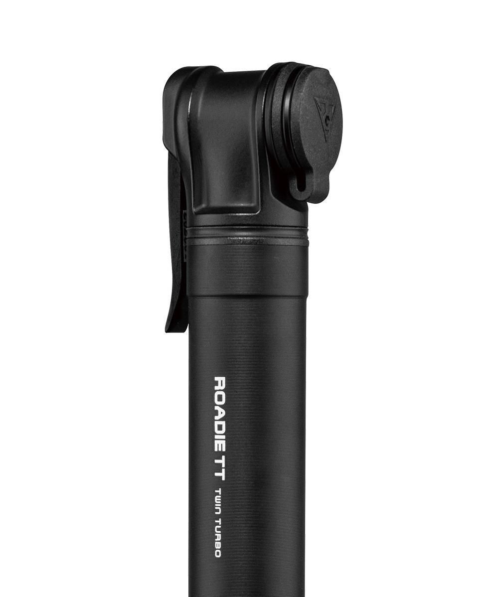 TOPEAK Компактный насос Topeak Roadie TT, Twin Turbo, Black