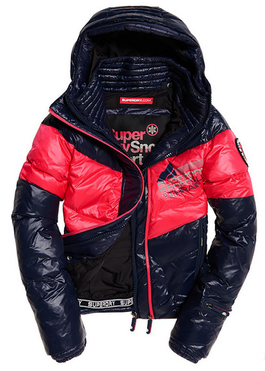 Superdry snow cheap terrain down puffer